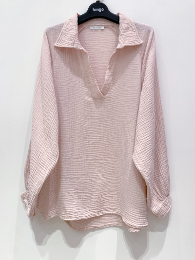 Mayorista Fengo by Pretty Collection - Blusa en algodón