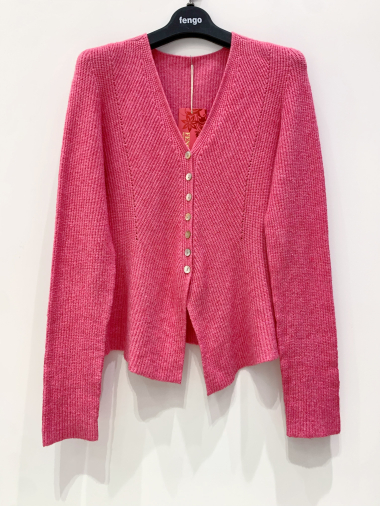 Wholesaler Fengo by Pretty Collection - Seamless small cardigan