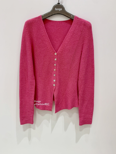 Wholesaler Fengo by Pretty Collection - Seamless small cardigan