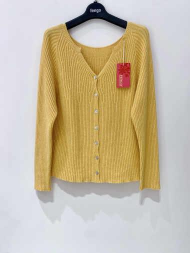 Wholesaler Fengo by Pretty Collection - Seamless cardigan