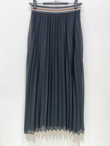 Wholesaler Fengo by Pretty Collection - Pleated midi skirt