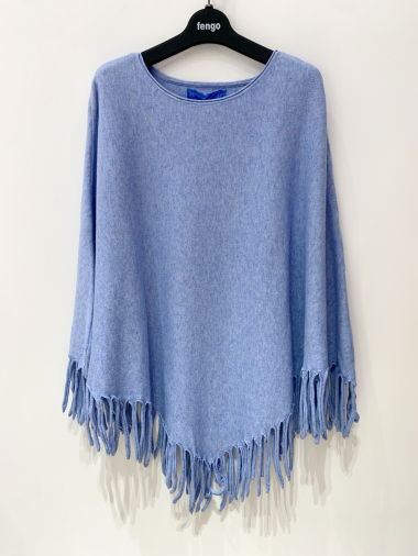 Wholesaler Fengo by Pretty Collection - Fringed poncho