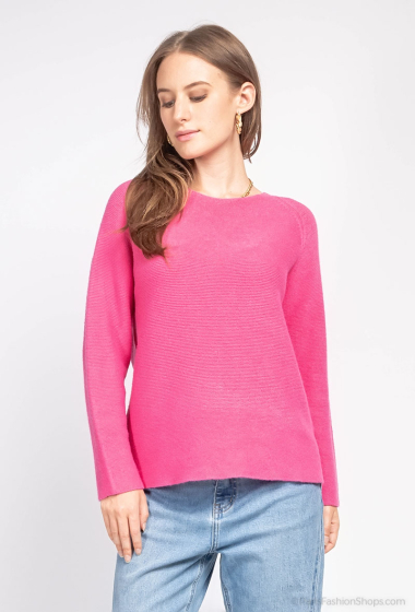 Grossiste Fengo by Pretty Collection - Pull 3D à manches raglan