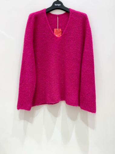 Grossiste Fengo by Pretty Collection - Pull 3D en kid mohair