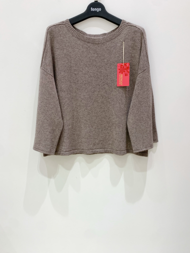 Großhändler Fengo by Pretty Collection - 3D-Pullover mit ausgestellten Ärmeln
