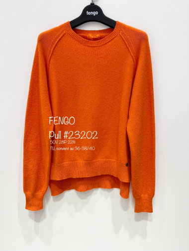 Grossiste Fengo by Pretty Collection - Pull avec manches raglan