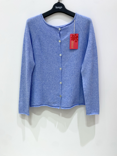 Großhändler Fengo by Pretty Collection - Einfache, nahtlose Pulloverweste