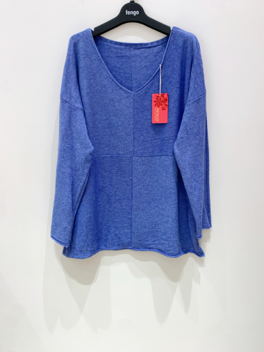 Großhändler Fengo by Pretty Collection - Weiter Pullover aus Viskose