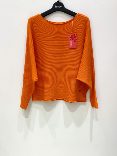 Großhändler Fengo by Pretty Collection - Pullover mit Fledermausärmeln
