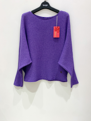 Großhändler Fengo by Pretty Collection - Pullover mit Fledermausärmeln