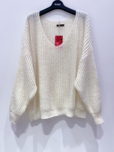 Wholesaler Fengo by Pretty Collection - Oversize wool jumper