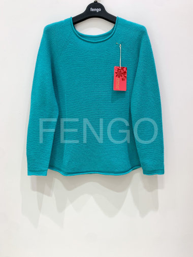 Großhändler Fengo by Pretty Collection - Nahtloser Pullover