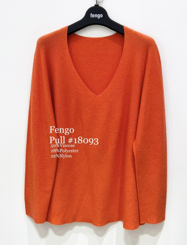 Wholesaler Fengo by Pretty Collection - Seamless thin jumper