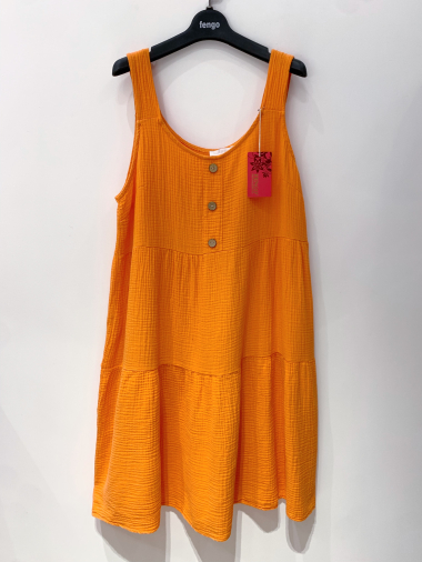 Wholesaler Fengo by Pretty Collection - Cotton gauze dress