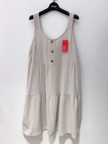 Mayorista Fengo by Pretty Collection - Cotton gauze dress