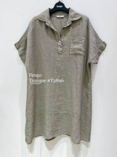 Wholesaler Fengo by Pretty Collection - Linen tunic