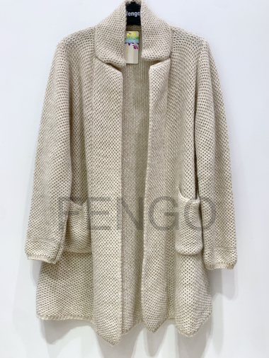 Wholesaler Fengo by Pretty Collection - Mid-length wool jacket