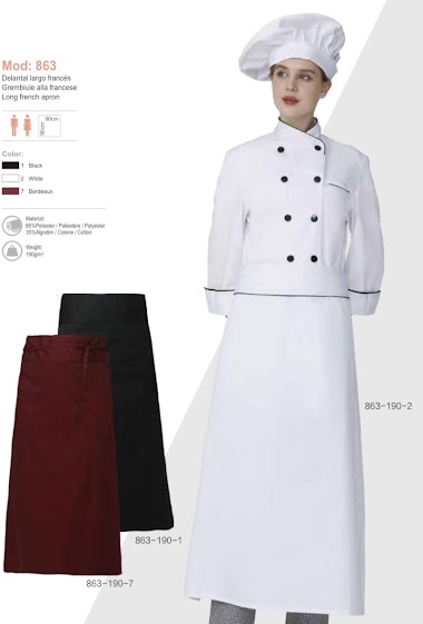 Wholesaler FENGSHOU - Long french apron