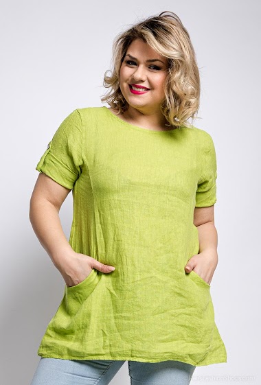 Wholesaler Fidèle - Linen blouse