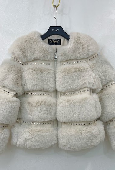 Großhändler Flam Mode - Authentic fur coat