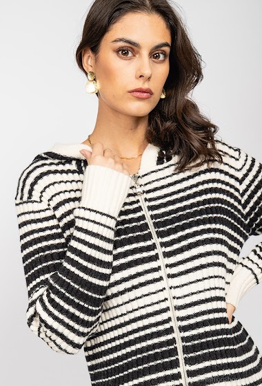Großhändler Flam Mode - Striped sweater