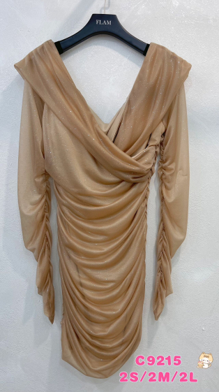 Wholesaler Flam Mode - Dress with sleeve