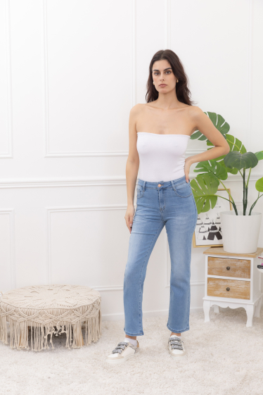 Wholesaler FOLYROSE - Straight cut jeans