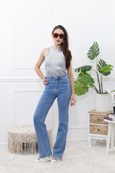 Wholesaler FOLYROSE - Straight straight jeans
