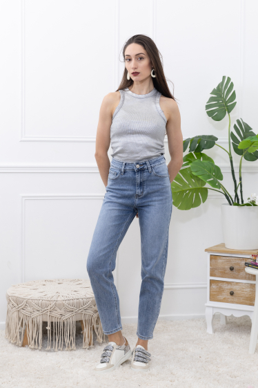 Wholesaler FOLYROSE - Mom jeans