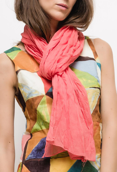 Wholesaler For Her Paris - 100% Cotton scarf MATHILDA
