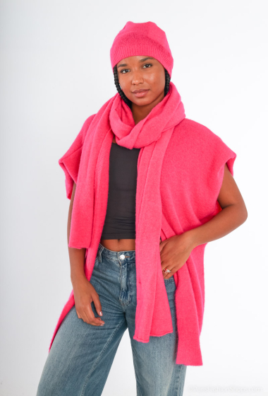 Wholesaler For Her Paris - Vest/scarf/hat set