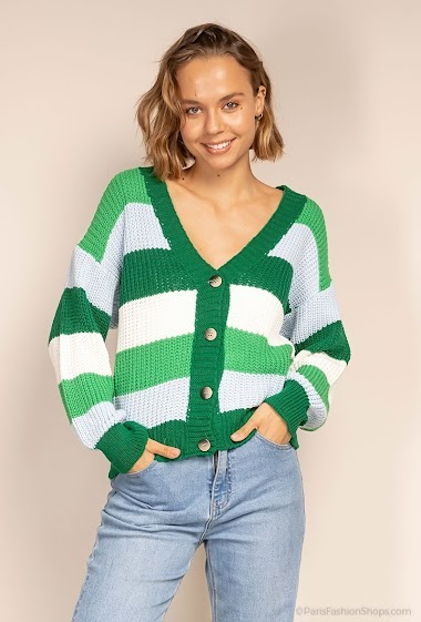 Wholesaler For Her Paris - Short-striped vest