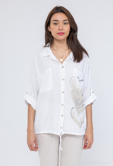 Wholesaler For Her Paris Grande Taille - linen shirt