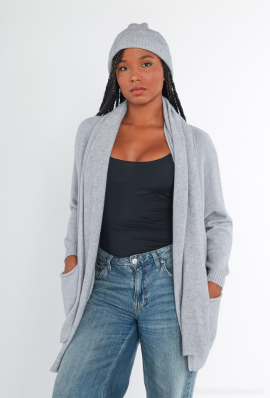 Wholesaler For Her Paris Grande Taille - Vest/scarf/hat set