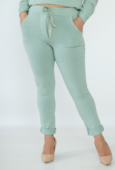 Wholesaler For Her Paris Grande Taille - plain cotton jogging pants