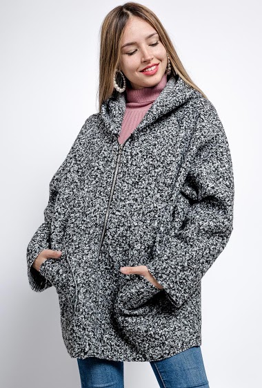 Wholesalers For Her Paris Grande Taille - plain coat oversize