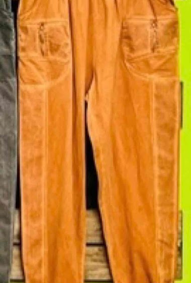 Wholesaler For Her Paris Grande Taille - Plain wrinkled trousers Plus Size