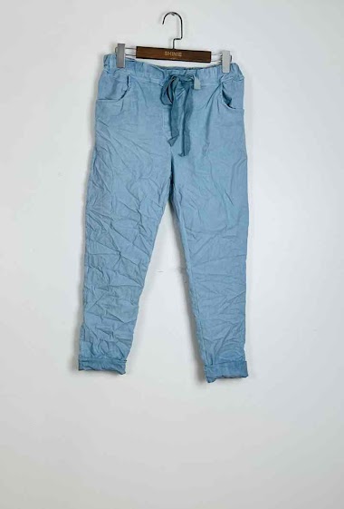 Wholesaler For Her Paris Grande Taille - Plain Wrinkled trousers