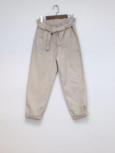 Wholesaler For Her Paris Grande Taille - plain cotton trousers