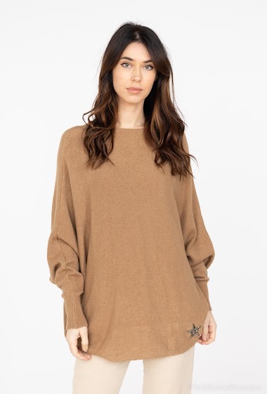 Wholesaler For Her Paris Grande Taille - Oversized plain sweater