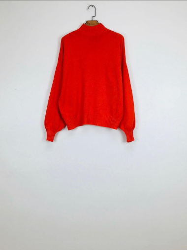 Großhändler For Her Paris Grande Taille - Übergroßer schlichter Pullover