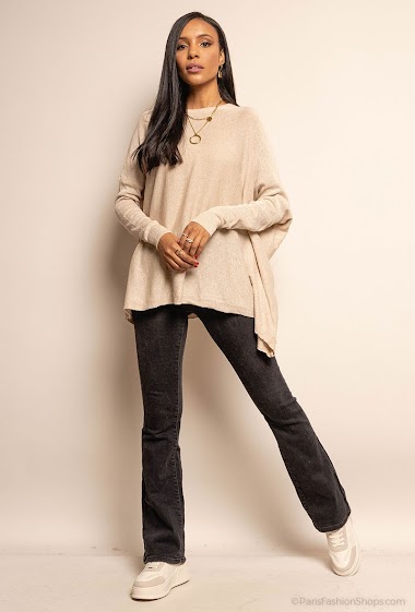 Wholesaler For Her Paris Grande Taille - Asymmetric oversized sweater