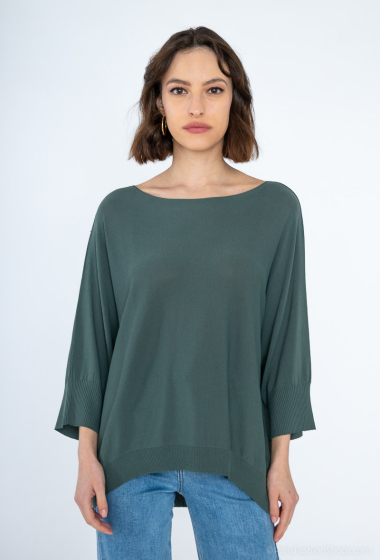 Wholesaler For Her Paris Grande Taille - Round neck oversized top