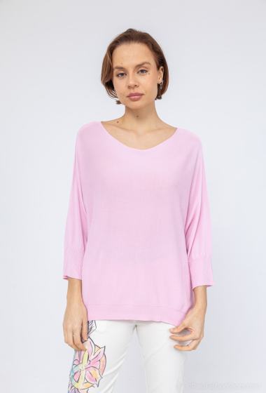 Wholesaler For Her Paris Grande Taille - Round neck oversized top