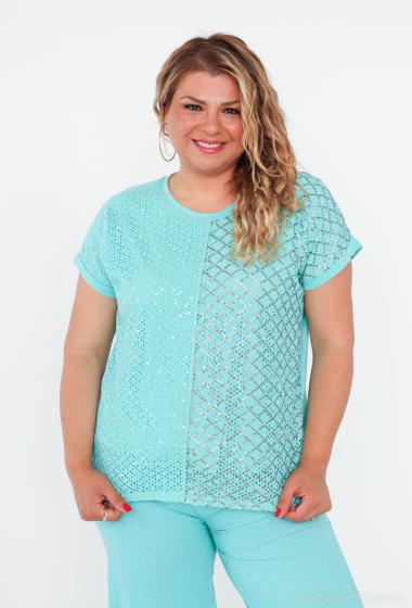 Wholesaler For Her Paris Grande Taille - Oversized cotton top