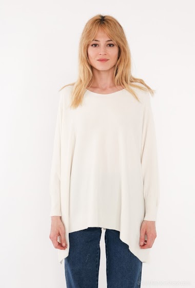 Grossistes For Her Paris Grande Taille - Top oversize en maille