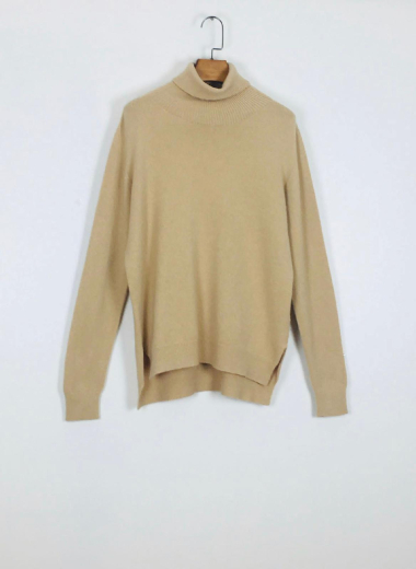 Wholesaler For Her Paris Grande Taille - Oversized turtle neck knit tunic