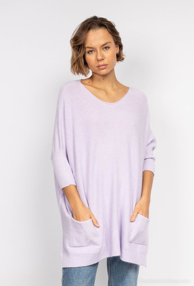 Wholesaler For Her Paris Grande Taille - Oversized knit tunic