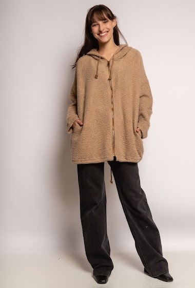 Wholesaler For Her Paris - Plain oversized coat