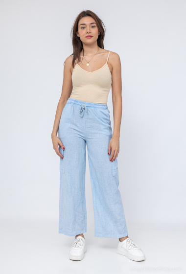 Wholesaler For Her Paris - LINEN / COTTON trousers